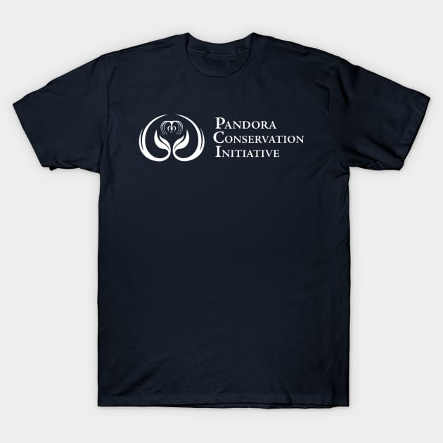 Pandora Conservation Initiative - White Version T-Shirt by PoppedCultureTees